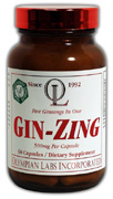 Gin Zing 500mg 60 caps from OLYMPIAN LABS