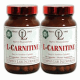L Carnitine Fumarate 500mg Twin Pack 60 Plus 60 caps from OLYMPIAN LABS