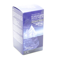 Norwegian Wild Salmon Oil 1g (380EPA/240DHA) 120 sg from OLYMPIAN LABS