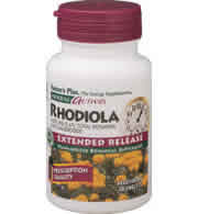 EXTENDED RELEASE RHODIOLA 1000MG 30 30 ct from Natures Plus
