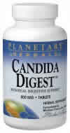Candida Digest 180 tabs from PLANETARY FORMULAS