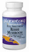 Full Spectrum Reishi Mushroom 460 mg 50 tabs from PLANETARY FORMULAS