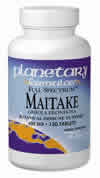 Full Spectrum Maitake Mushroom 600 mg 30 tabs from PLANETARY FORMULAS
