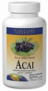 ACAI Full Spectrum 1000mg 120 capsules from PLANETARY FORMULAS