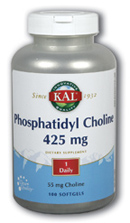 Phosphatidyl Choline 425mg 100 Sg from Kal