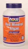 Red Mineral Algae 180 Vcaps from NOW