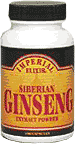 Siberian Eleuthero 2500mg 100 caps from IMPERIAL ELIXIR/GINSENG COMPANY