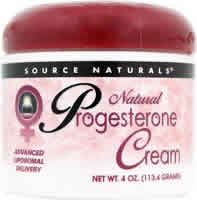Progesterone Cream 4 oz from SOURCE NATURALS