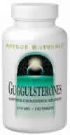 Guggulsterones 37.5mg 120 tabs from SOURCE NATURALS
