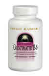 Coenzymated B-6 100mg 60 tabs from SOURCE NATURALS