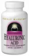 Hyaluronic Acid 50 mg from BioCell Collagen II 60 caps from SOURCE NATURALS