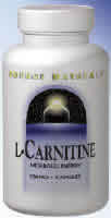L-Carnitine Fumarate 250mg 60 capsules from SOURCE NATURALS