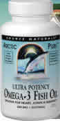 Ultra Potency Omega-3 Fish Oil 60 SG - EPA 450mg DHA 340mg from SOURCE NATURALS