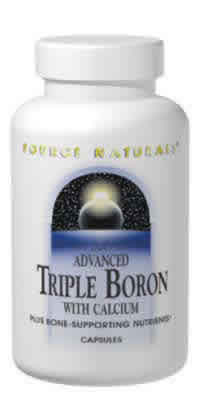Advanced Triple Boron with Calcium 120 Capsules from Source Naturals