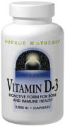 Vitamin D-3 2000 IU 200 Capsules from SOURCE NATURALS