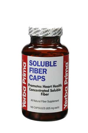 YERBA PRIMA: Soluble Fiber Caps 180 caps