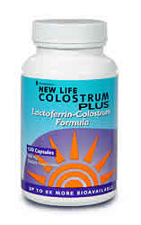 Colostrum Plus w/BIO-Lipid Lactoferrin-Colostrum 120 caps from SYMBIOTICS