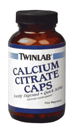 CALCIUM CITRATE 250 CAPS 250 capsules from TWIN LABORATORIES,INC.