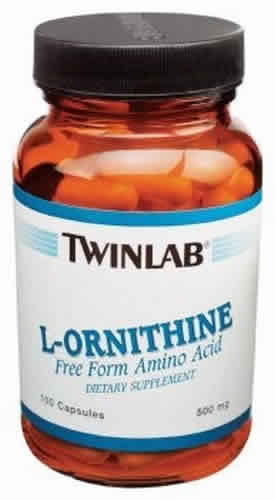 L-ORNITHINE 500MG 100CAPS 100 caps from TWIN LABORATORIES,INC.