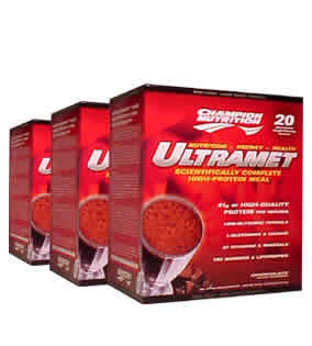 Ultramet Packets Chocolate 76 gm 60 pkts from CHAMPION NUTRITION