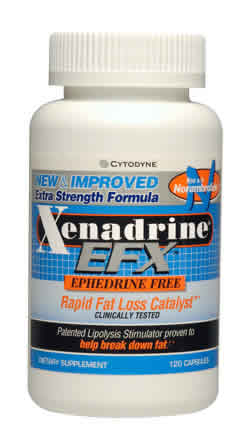 Xenadrine EFX 120 caps from CYTODYNE