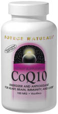 CoQ10 Vegetarian 100mg 30 Softgels from SOURCE NATURALS